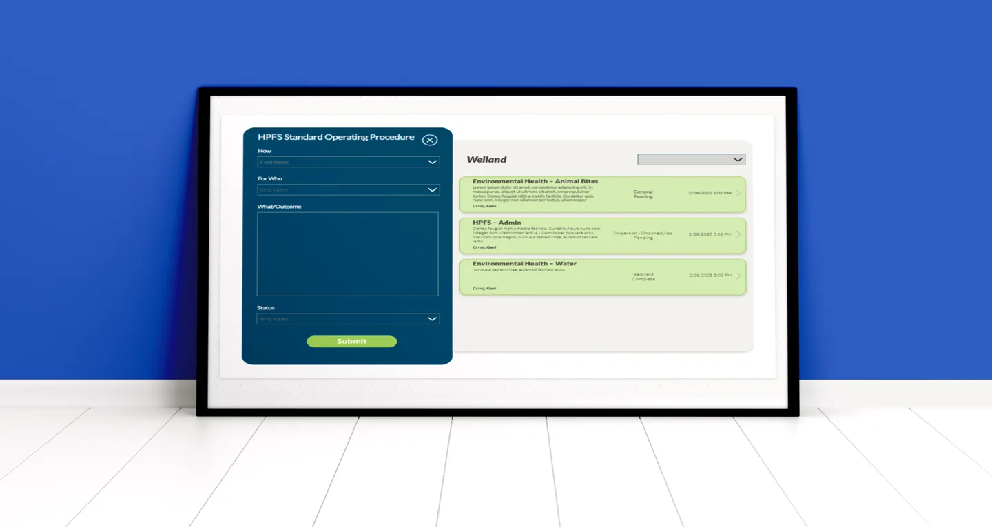 First-Responder Tracker — screenshot of the delivered system